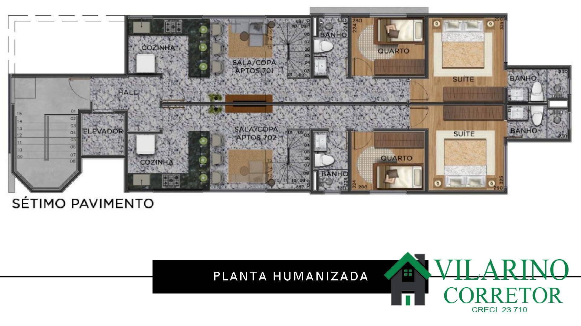 Cobertura à venda com 2 quartos, 70m² - Foto 4