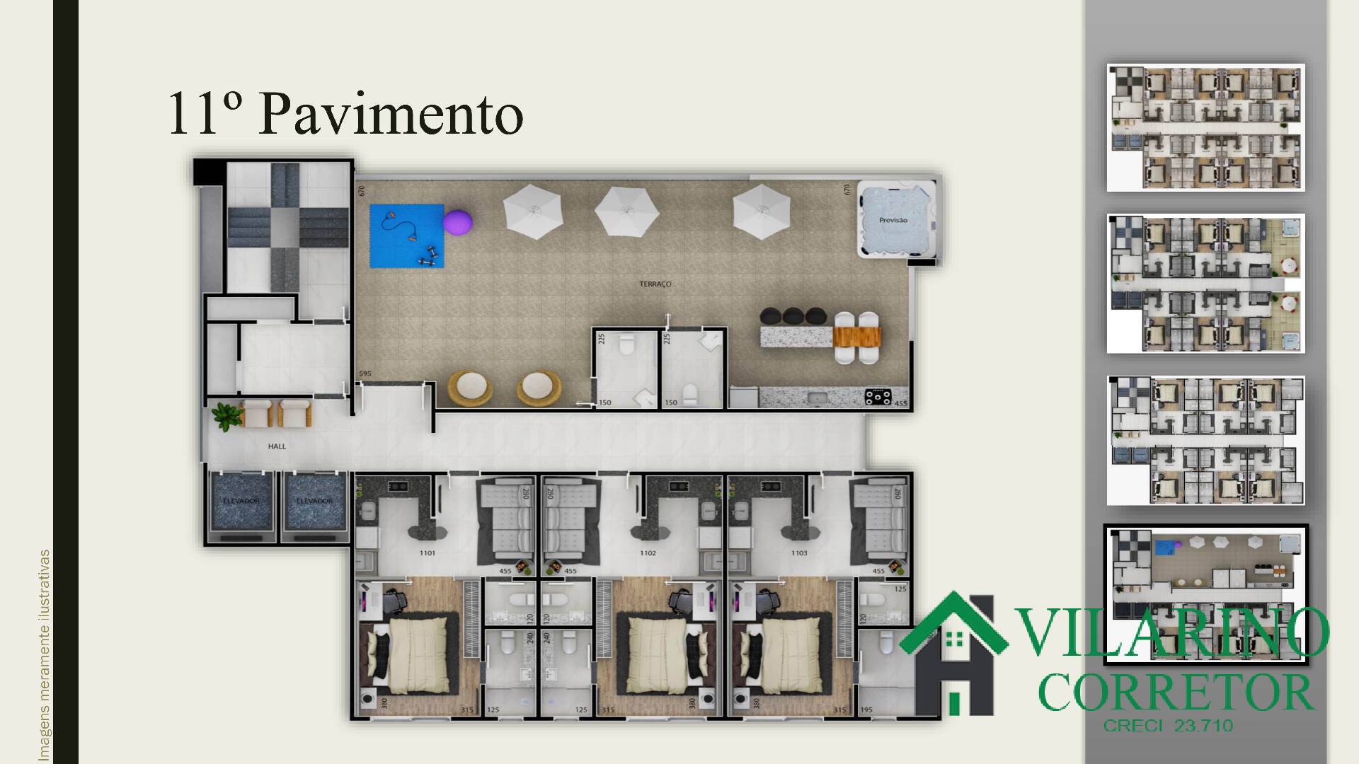 Apartamento à venda com 1 quarto, 25m² - Foto 8