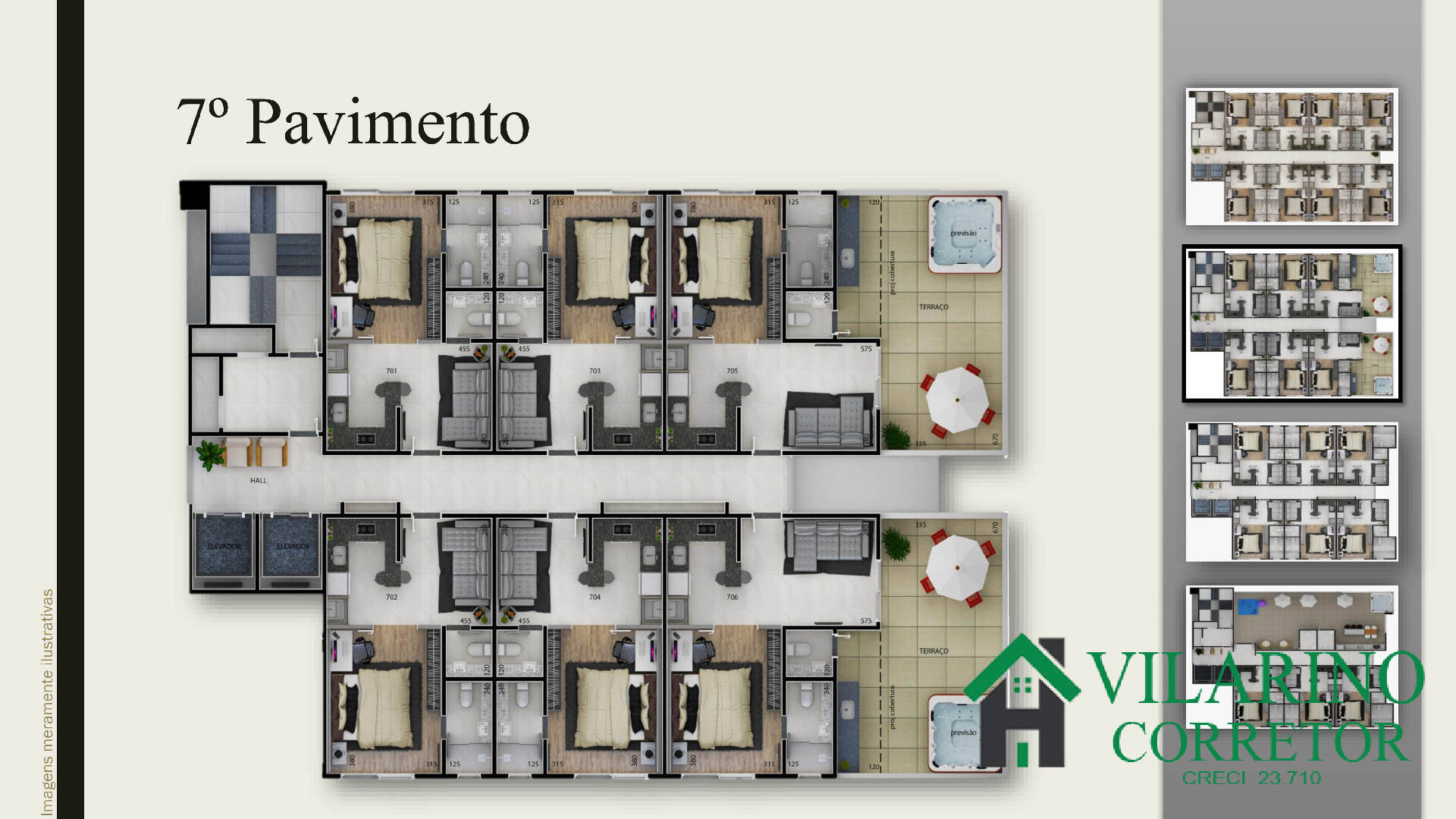 Apartamento à venda com 1 quarto, 25m² - Foto 10