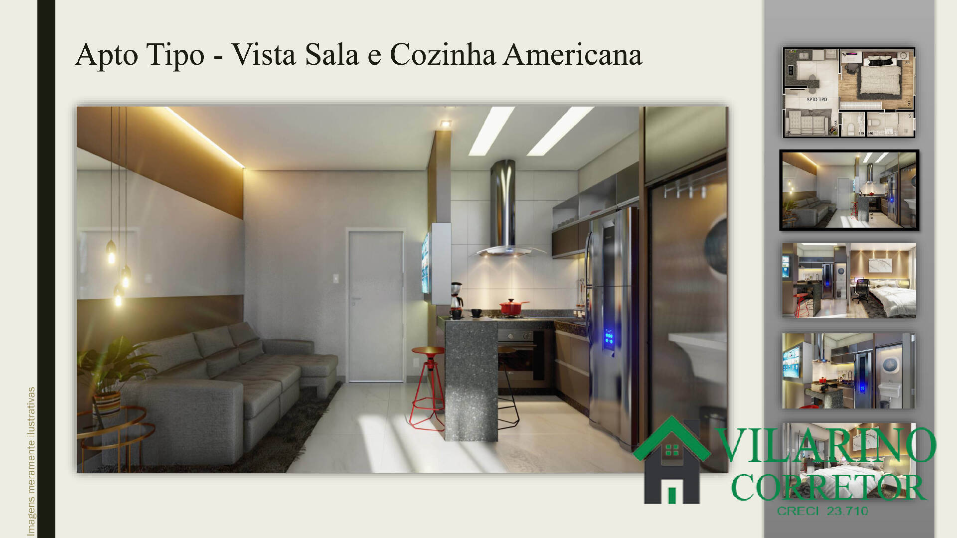 Apartamento à venda com 1 quarto, 25m² - Foto 4