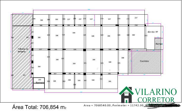 Depósito-Galpão-Armazém à venda, 730m² - Foto 12