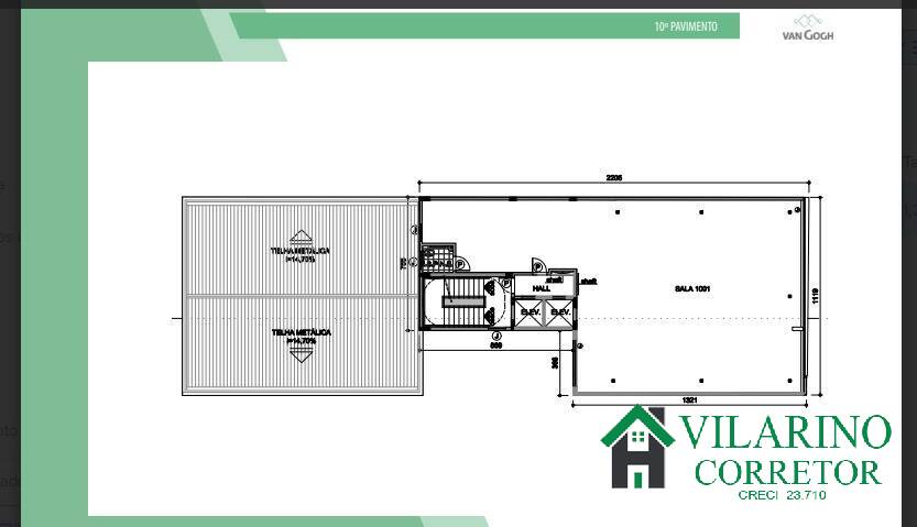 Conjunto Comercial-Sala para alugar, 189m² - Foto 2