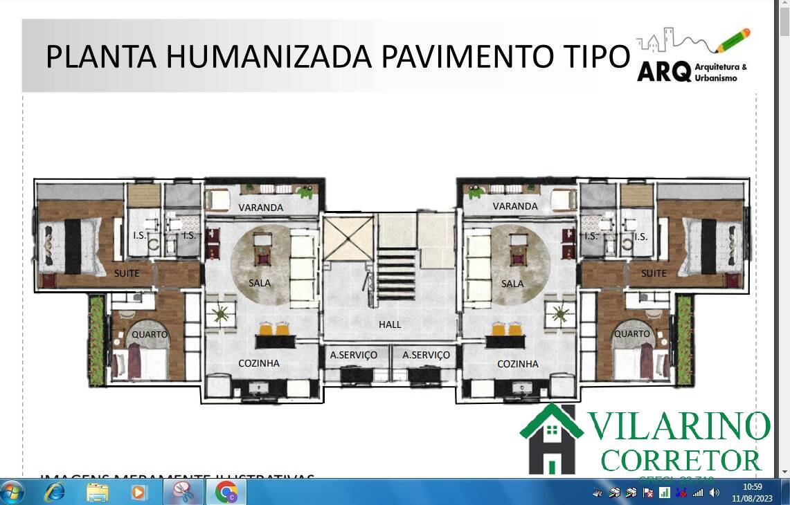 Apartamento à venda com 2 quartos, 65m² - Foto 1